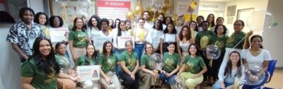 Atividades educativas e curso de boas práticas marcam campanha do aleitamento no HU-UFMA