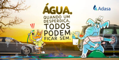 ADASA aposta em samba e bom humor para incentivar uso consciente da água