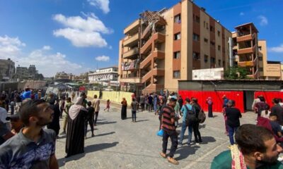 Hospital bombardeado em Gaza por Israel era usado por jornalistas para transmissões ao vivo