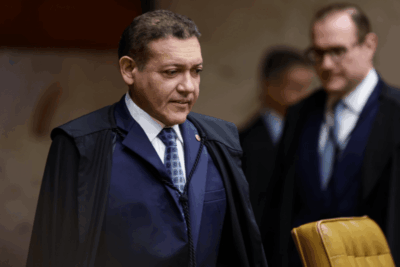 Nunes Marques diverge da maioria e vota contra condenação de Zambelli
