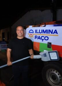 Com cinco meses de gestão, Fred Campos arrecada quase todo o valor de 2024 com taxa de iluminação pública em Paço do Lumiar