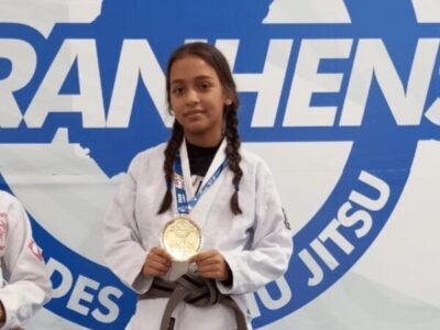 Paço do Lumiar é ouro: Myrella brilha no Circuito Maranhense de Jiu-Jítsu