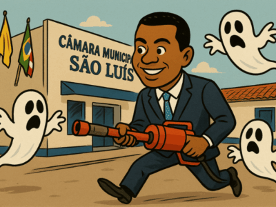 Douglas Pinto escancara ‘fábrica de fantasmas’ na Câmara de São Luís
