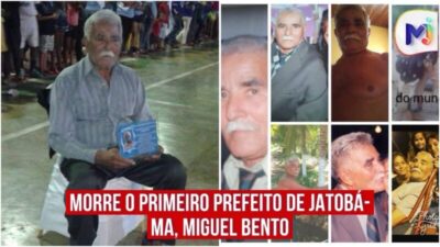 Morre o primeiro prefeito de Jatobá-MA, Miguel Bento