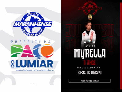 Esporte em destaque: Paço do Lumiar sedia, neste fim de semana, o Circuito Maranhense de Jiu-Jítsu