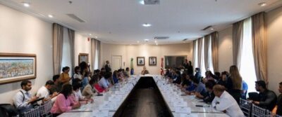 Carlos Brandão recebe vereadores eleitos e reeleitos de São Luís