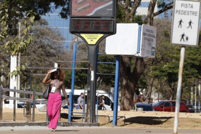 Inmet emite alertas vermelho e laranja para baixa umidade do ar