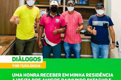 Raimundo Patacho e Daniel, lideranças políticas do Povoado…