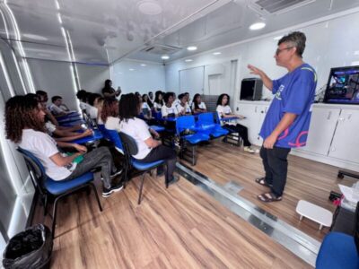 Ministério das Comunicações leva cursos de inclusão digital ao Centro Educa Mais João Francisco Lisboa, em São Luís