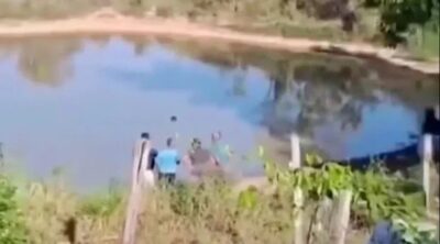 Laudo conclui que pai e filho encontrados em lagoa morreram por afogamento
