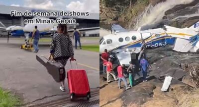 Avião que estava a cantora Marília Mendonça cai em Minas Gerais