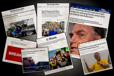 Imprensa internacional repercute prisão do “ultradireitista” Bolsonaro