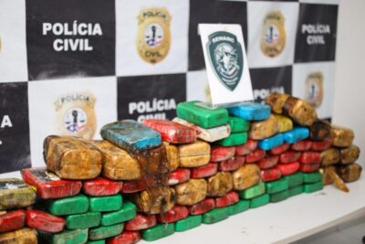 No Maranhão cerca de uma tonelada de drogas foi apreendida em 2024