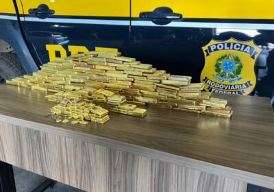 PRF apreende R$ 61 milhões em ouro contrabandeado em Roraima