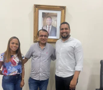 Vice-prefeito de Paço do Lumiar, Inaldo Pereira participa de reunião no Palácio dos Leões e apresenta demandas do município ao Governo do Estado