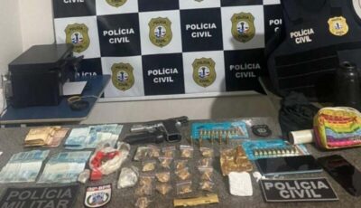 A casa caiu criminoso de alta periculosidade é preso com drogas e armamento em operação Policial