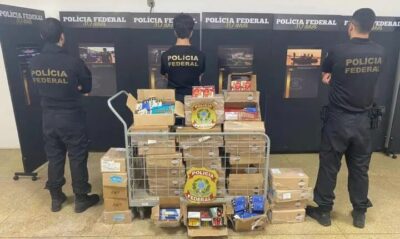 PF faz a maior apreensão de munição do ano em operação no Setor Mercadinho