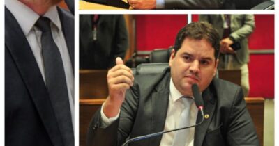 Cláudio Cunha e João Batista Segundo expõem incoerência de Othelino Neto no plenário da Assembleia