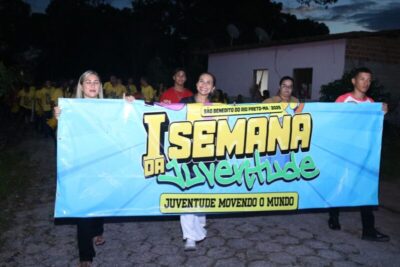 Secretaria da Juventude, professora Regiane, promove seis dias de programação de gincana com apoio da Prefeitura Municipal