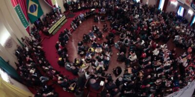 Ato na USP defende soberania nacional diante de tarifaço de Trump