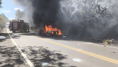 Acidente na BR-316 deixa duas pessoas mortas em Caxias