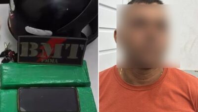 Polícia prende homem com três tabletes de drogas no João Paulo