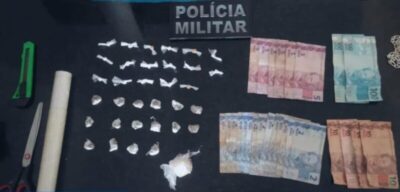 Polícia Militar prende suspeitos de tráfico de drogas em Cururupu