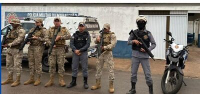 Polícia Militar realiza operação no povoado Portinho, facções tem dominado a região