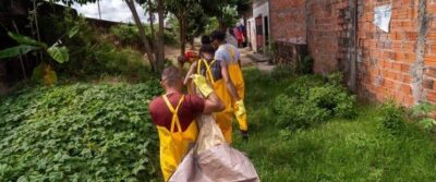 Sema participa de ação de limpeza e educação ambiental nos manguezais de Paço do Lumiar