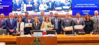 Assembleia entrega Medalha “Manuel Beckman” a ministros do Judiciário e da Corte de Contas