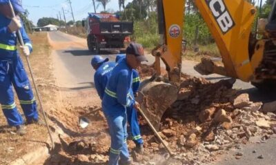 Prefeitura de Imperatriz realiza serviços de infraestrutura no Anel Viário