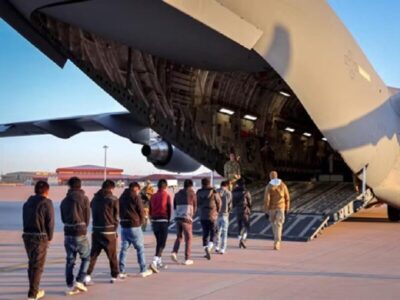 Primeiro voo com brasileiros deportados por Trump chega ao Brasil hoje
