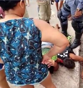 “Você vai ficar lá” diz mãe ao ver filho preso por roubo em São Luís