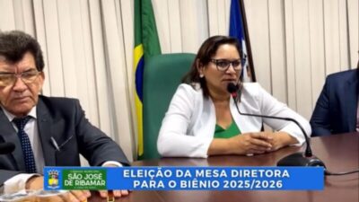 Francimar Jacinto é a nova presidente da Câmara de São José de Ribamar
