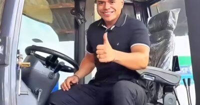 Prefeito Abnadar Portela conquista retroescavadeira para Capinzal do Norte por meio da CODEVASF