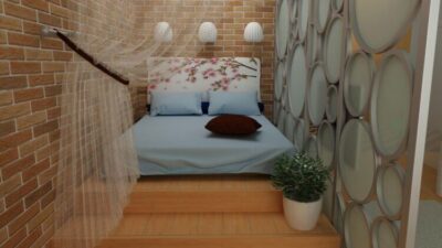 Seu quarto pode ser aconchegante e moderno mesmo com pouco espaço