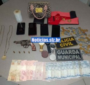 Operação conjunta da Polícia Civil e Guarda Municipal resulta na prisão em flagrante de indivíduos por diversos crimes
