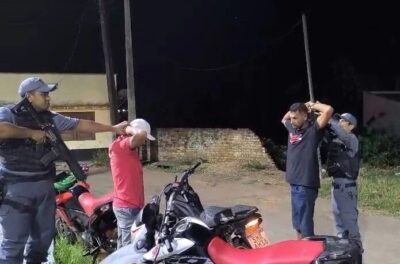 Suspeitos de balear duas pessoas são presos rondando hospital após ataque