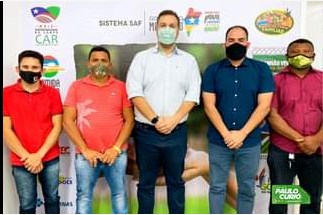 TURILÂNDIA: Prefeito Paulo Curió Esteve com o Secretário da…