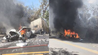 Três pessoas morrem em acidente na BR-316, no MA; duas vítimas ficaram presas e morreram carbonizadas