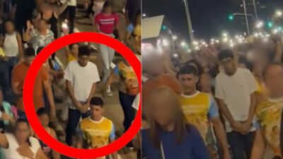 Vídeo mostra suspeito seguindo jovem morto com punhal em caminhada no MA