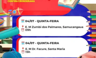 Alcântara-MA: Prefeito Nivaldo Araújo vai entregar duas escolas reformadas na zona rural nesta quinta-feira