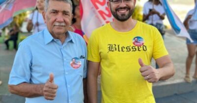 Prefeito Salomão Barbosa recebe o deputado Ciro Neto em Santa Filomena