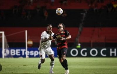Sport goleia o Moto por 5 a 0 na Ilha do Retiro pela Copa do Nordeste