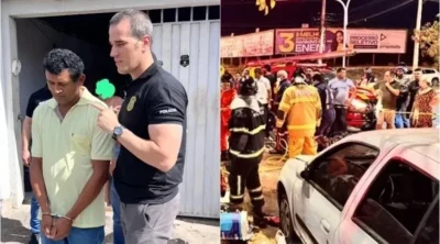 VÍDEO: Motorista é preso no Maranhão após provocar acidente com três mortos