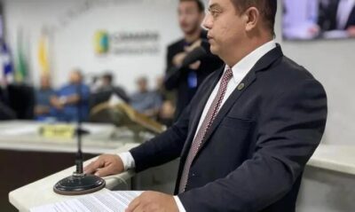 Vereador Flamarion Amaral tira licença do mandato e só volta em 2025