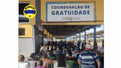 Idosos e pessoas com deficiência enfrentam fila para obter gratuidade no transporte público em São Luís.