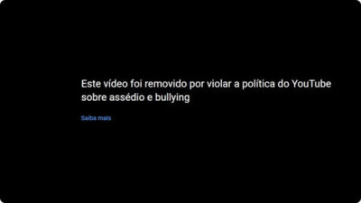 YouTube remove vídeo da live da ex-prefeita Luciana Trinta