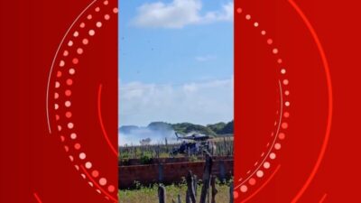 Helicóptero faz pouso de emergência e registra princípio de incêndio na região dos Lençóis Maranhenses