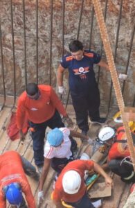 Homem cai em poço após desabamento e é resgatado em Imperatriz